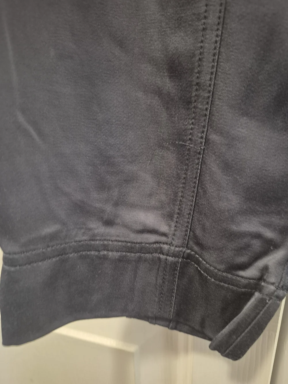 Loft NWT Women's Dark Gray Satin Jogger Pants